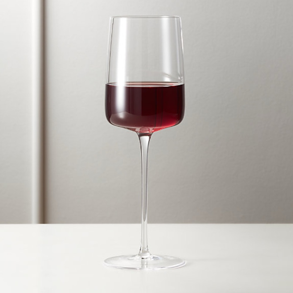 New! CB2 Red Wine Glasses, set of 4